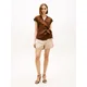 Tommy Hilfiger Bluza WW0WW49632 Rjava Regular Fit
