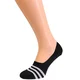 Sokisahtel Nogavice CARLOS striped footies for men črna