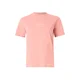 Calvin Klein Jeans Majica CLASSIC SEASONAL pastelno rdeča / bela
