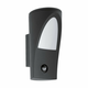 EGLO 96009 | Propenda Eglo zidna svjetiljka sa senzorom 1x E27 IP44 antracit, bijelo
