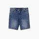 Cropp - Teksas šorts ispranog izgleda - navy