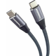 PremiumCord USB-C to USB-C Braided 0,5 m USB kabel