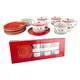 Alpeks Home ALPEKSHOME, PISAN SVET, SKODELICE ZA BELO KAVO, 6 KOS, (22153082)