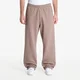 Mikina Nike Solo Swoosh Mens Fleece Open-Hem Pants Mink Brown/ Mink Brown/ White XS