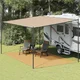 vidaXL Preproga za šotor peščena 300x500 cm HDPE