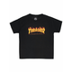 Thrasher Flame Kids fantovska majica black