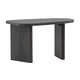 Klubska mizica Dallas 4214 (Črna) Črna, 40x45x70cm, Iverna plošča, Ovalna