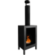 Embrisa Home Bioetanolski kamin Kozen črne barve – samostoječ dizajnerski kamin – 1L – 2 kW – moderen dekorativni kamin