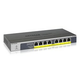 NETGEAR GS108PP-100EUS 8-PORT GIGABIT ETHERNET POE+ UNMGD SWITCH WTH 120W POE BUDGET