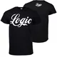 Logic Logic Logo Črna S Glasbena majica