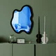 Wallity Ogledalo Ozgl505, 38x50 cm, Plavo