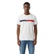 Tommy Jeans Majica rdeča / črna / bela