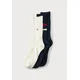 Tommy Hilfiger Underwear Nogavice mornarska/rdeča/off-bela