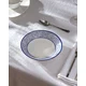 Madame Coco Duboki tanjir Reve Bleu, 20 cm, Plavo-beli