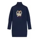 Guess Pletena obleka J6BK14 Z1299 Mornarsko modra Regular Fit