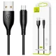 USAMS Usams kabel U18 microUSB 2A hitro polnjenje 1m črn/črn SJ268USB01 (US-SJ268)