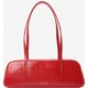 Ročna torba Calvin Klein Foil Logo Glossy Bauletto LV04F3638G Rdeča