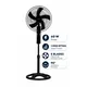 Kumtel Ventilator, Crni