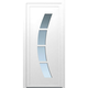 Zunanja vhodna vrata Solid Elements Kranj KF740 (70x1100x2100mm, bela, desna, PVC)