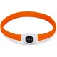 beeztees Ovratnica Safety Gear Glow USB 65x2,5 cm - oranžna - 1 k.