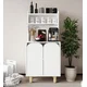 HANAH HOME Višenamenska polica Parma 2 White