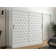 Garderoba Hartford 284 Bijela, 200x200x62cm, Porte guardarobaVrata garderobe: Klizna vrata