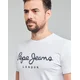 Pepe jeans Majice s kratkimi rokavi ORIGINAL STRETCH Bela
