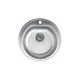 Metalac Venera Usadna okrugla sudopera, Inox, Polirana, Tip E, 90/510 O