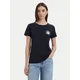 BOSS Majica C_Elove_5 50566827 Mornarsko modra Slim Fit