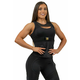 Nebbia Compression Top INTENSE Ultra Black/Gold L Donje rublje za fitnes