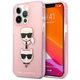 Karl Lagerfeld KLHCP13LKCTUGLP iPhone 13 Pro / 13 6,1 pink hardcase Glitter Karl`s Choupette (KLHCP13LKCTUGLP)