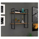 HANAH HOME Polica Buba Sapphire Oak Black