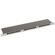Solarix 19 Patch panel 24xRJ45 CAT5E UTP z veznim trakom črn 0,5U