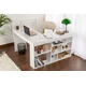 Hanah Home Radni sto Vesper, 130 x 72 x 120 cm, Beli