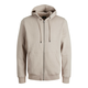 JACK & JONES Jopa na zadrgo JJEBRADLEY bež