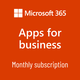 Microsoft 365 Apps for business-Monthly Subscription (1 month) (CFQ7TTC0LH1G-0001_P1MP1M)