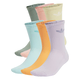 ADIDAS ORIGINALS Nogavice Trefoil svetlo modra/zelena/kaki/lila/oranžna/rosé