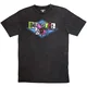 Beastie Boys Multicolour Logo (Stone Wash) Charcoal Grey L Majica