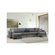 ATELIER DEL SOFA Ugaona garnitura Kristal Rest 2+Corner v2 Dark Grey