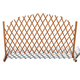VIDAXL lesena raztegljiva rešetkasta ograja (180x100cm)