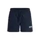 JACK & JONES Kratke kopalne hlače JPSTMAUI SUNRISE  mornarska / svetlo modra / bela
