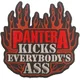Pantera Kicks Iron-On Patch