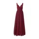 mascara Večerna obleka karminsko rdeča
