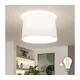 Brilagi - LED nadgradni plafonski luster CERIA 1xE27/40W/230V pr. 45 cm bela