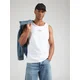 Calvin Klein Jeans Majica brez rokavov LV04RF850G Bela Regular Fit