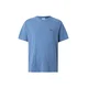 Pepe Jeans Majica CONTRAST CONNOR golobje modra