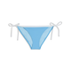 PUMA Swim Womens Bikini Bottoms Side Tie, Women, Bright Blue, S