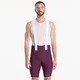 Kratke hlače Rapha Mens Brevet Element Cargo Bib Shorts Plum/ White XL