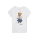 Polo Ralph Lauren Majica 312A98403001 Bela Regular Fit
