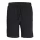 Jack & Jones Kratke hlače iz tkanine Jaiden 12274758 Črna Relaxed Fit